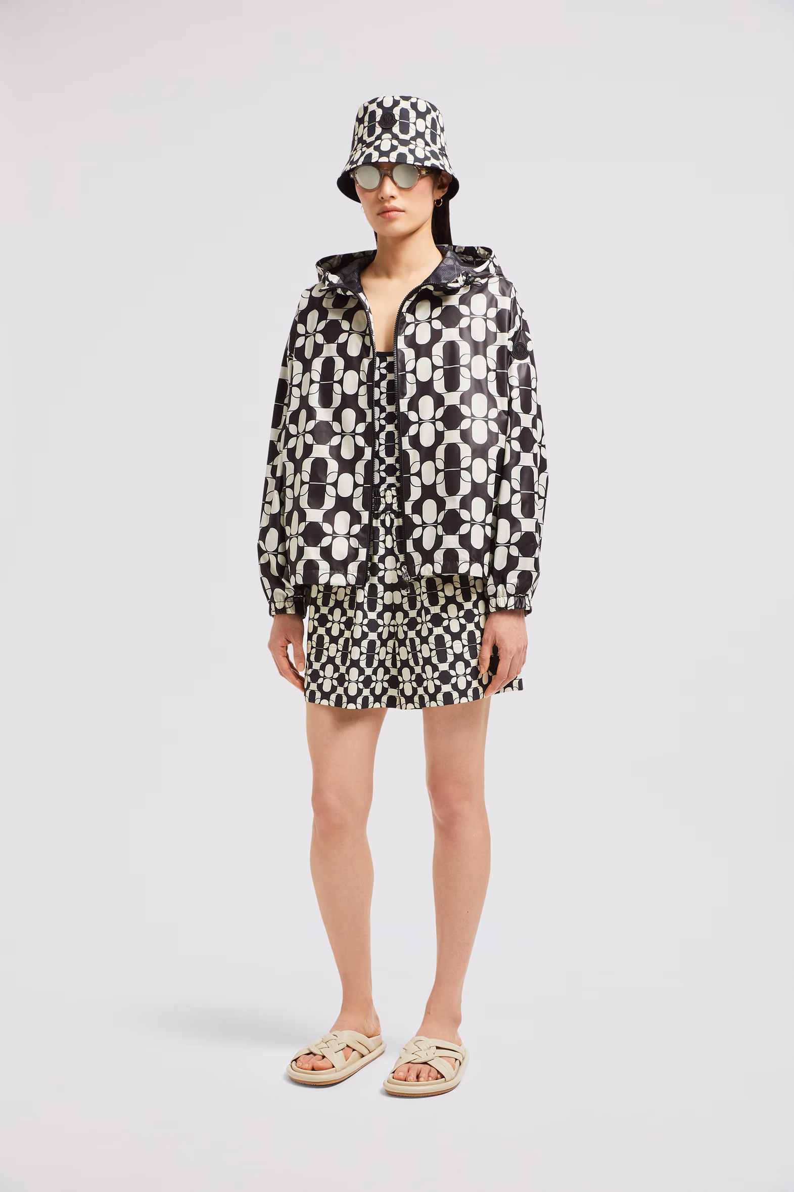 Veste à capuche Pichon Femmes Bleu & Blanc Moncler 0